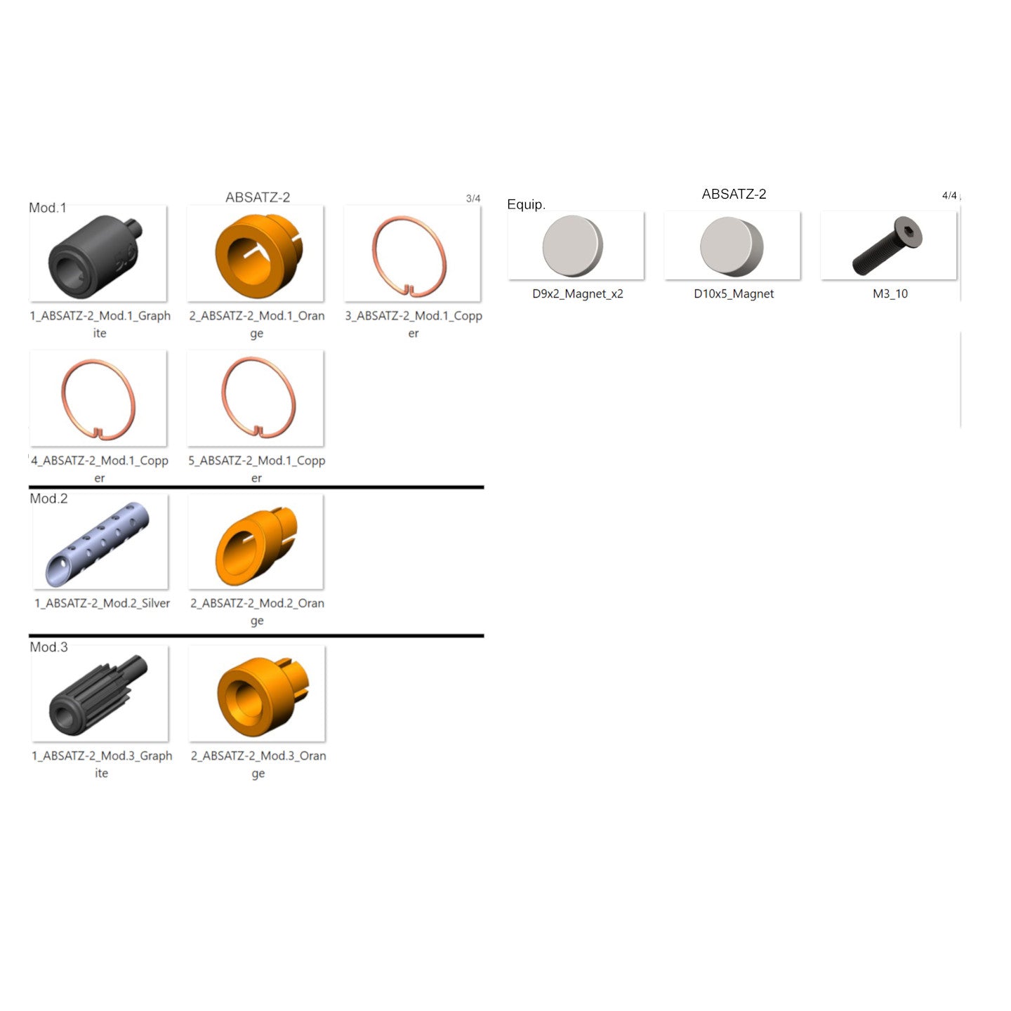 ABSATZ-2 - Printable 3d model - STL files