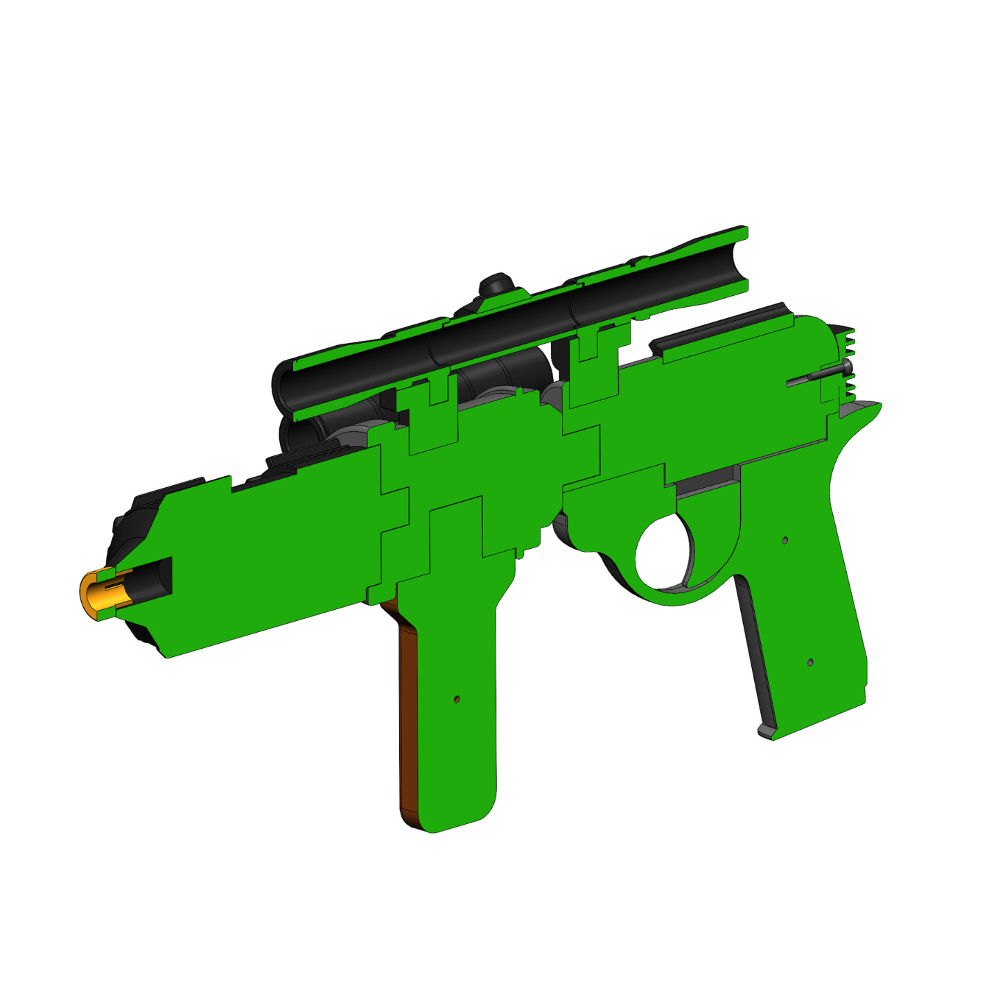 EE-4 Carbine Rifle - Printable 3d model - STL files