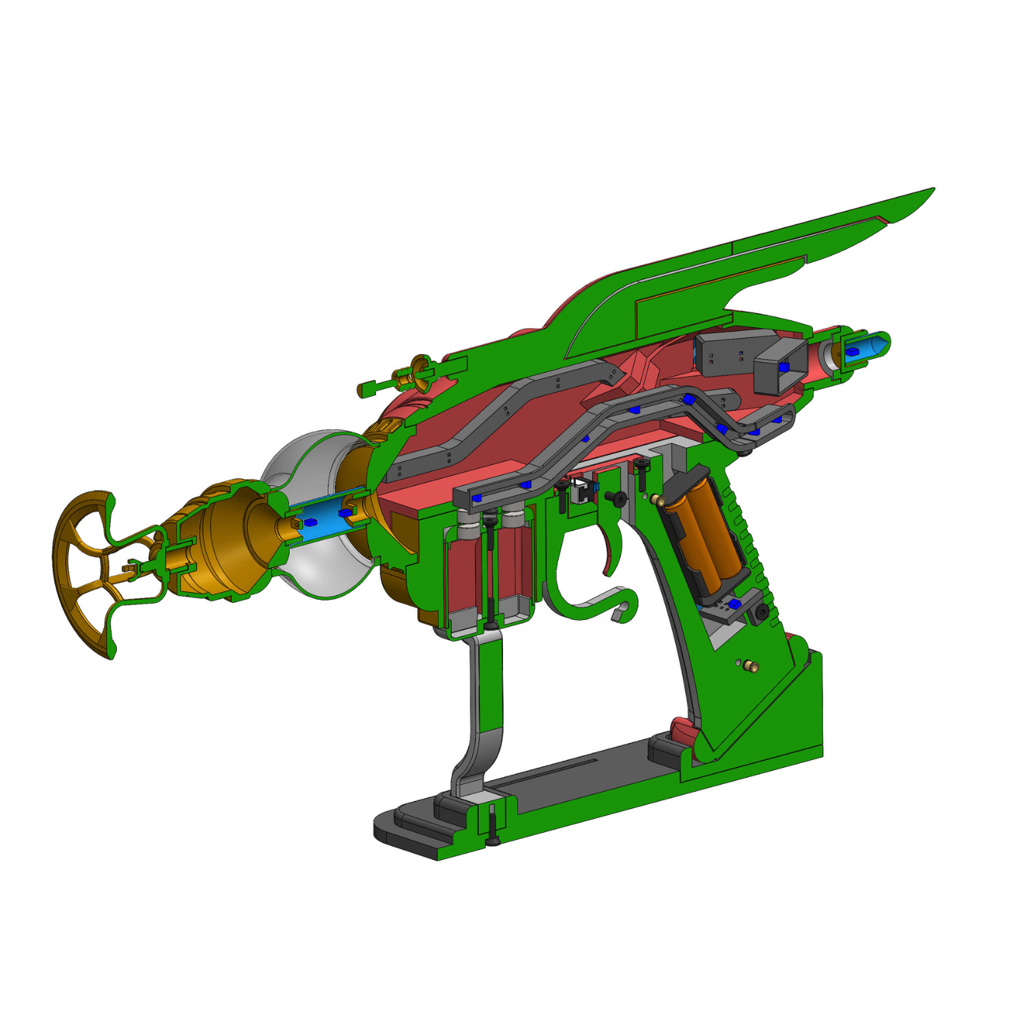 Shrink Ray Gun - Printable 3d model - STL files