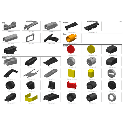 M6G Magnum - Printable 3d model - STL files