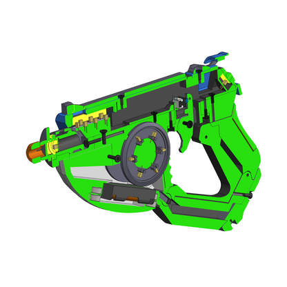 Tracer Blaster Mach T Skin Skin - Printable 3d model - STL files