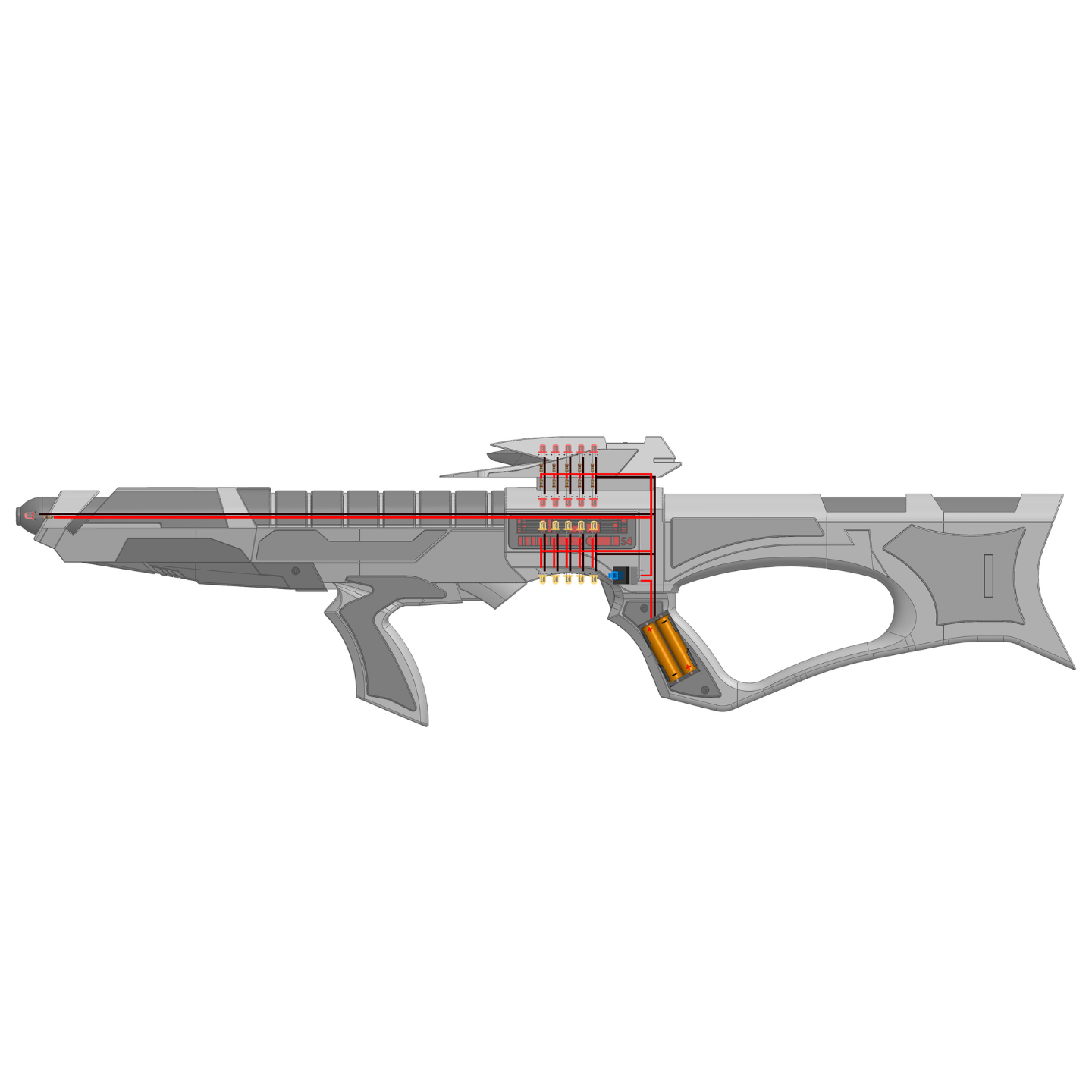 EVA Phaser Rifle - Printable 3d model - STL files