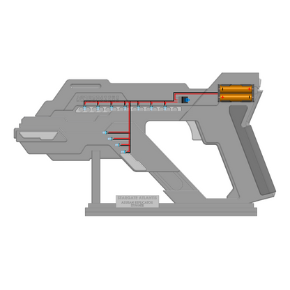 Asuran Replicator Stunner - Stargate - Printable 3d model - STL files