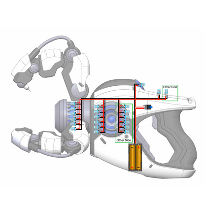 Symmetra Blaster - Overwatch - Printable 3d model - STL files