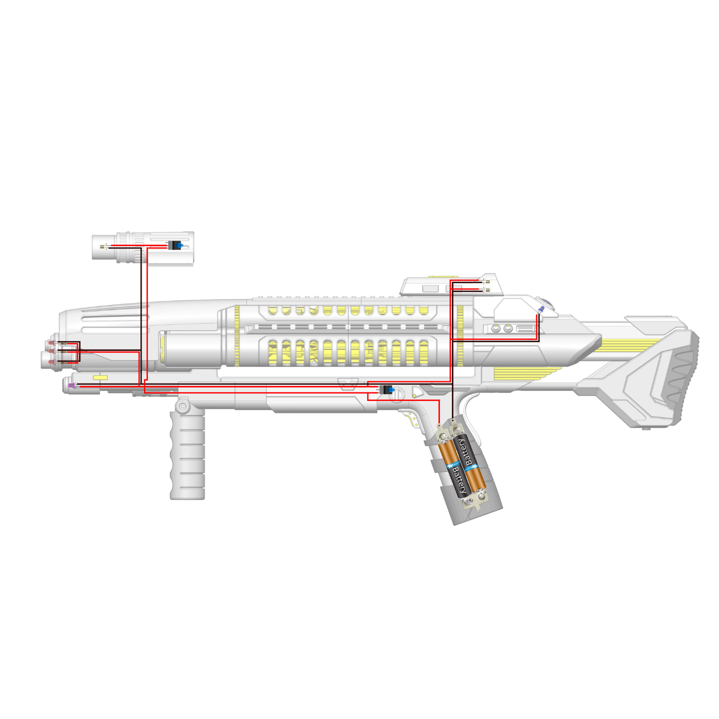 Starfleet Discovery Phaser Rifle - Printable 3d model - STL Files