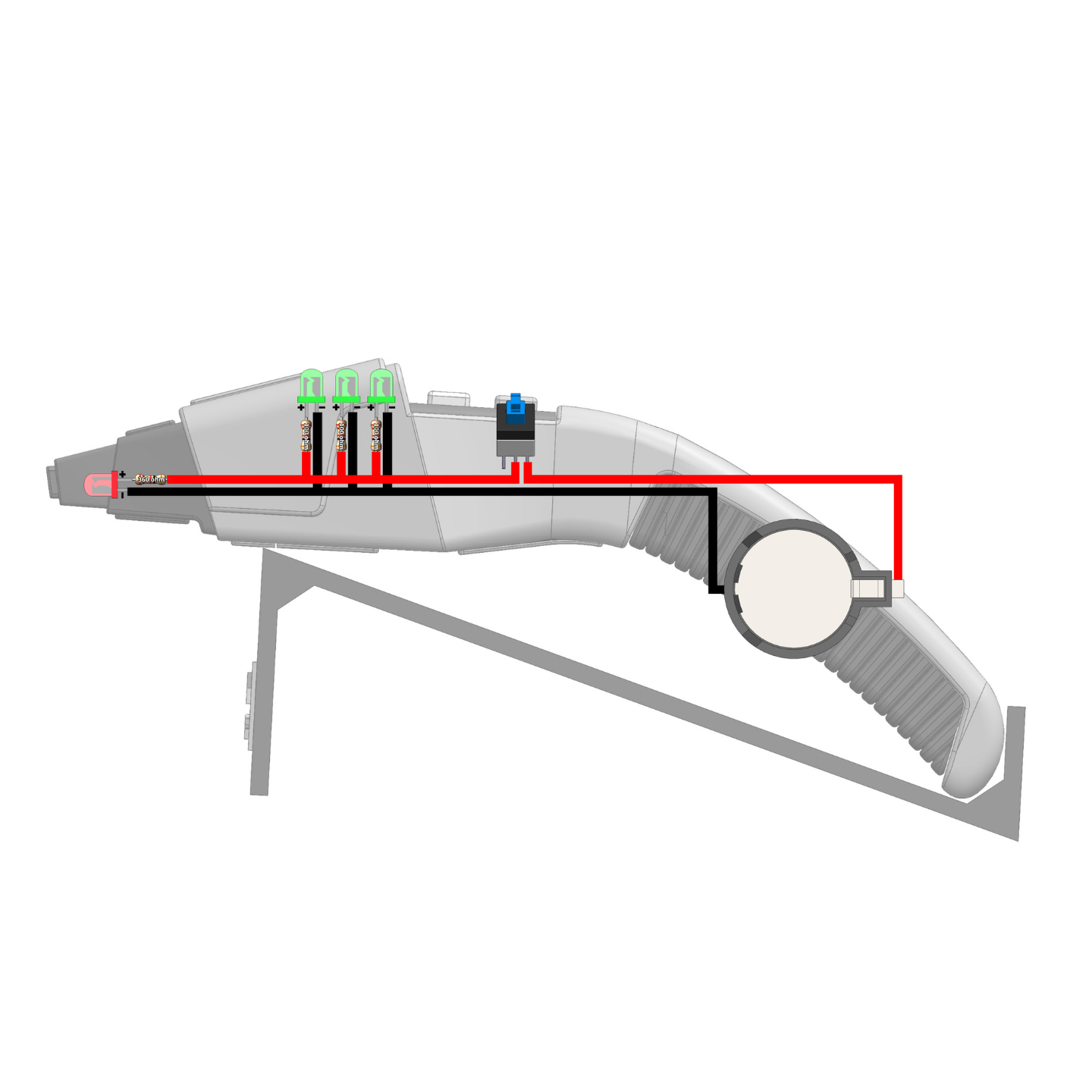 Boomerang Phaser - Printable 3d model - STL files