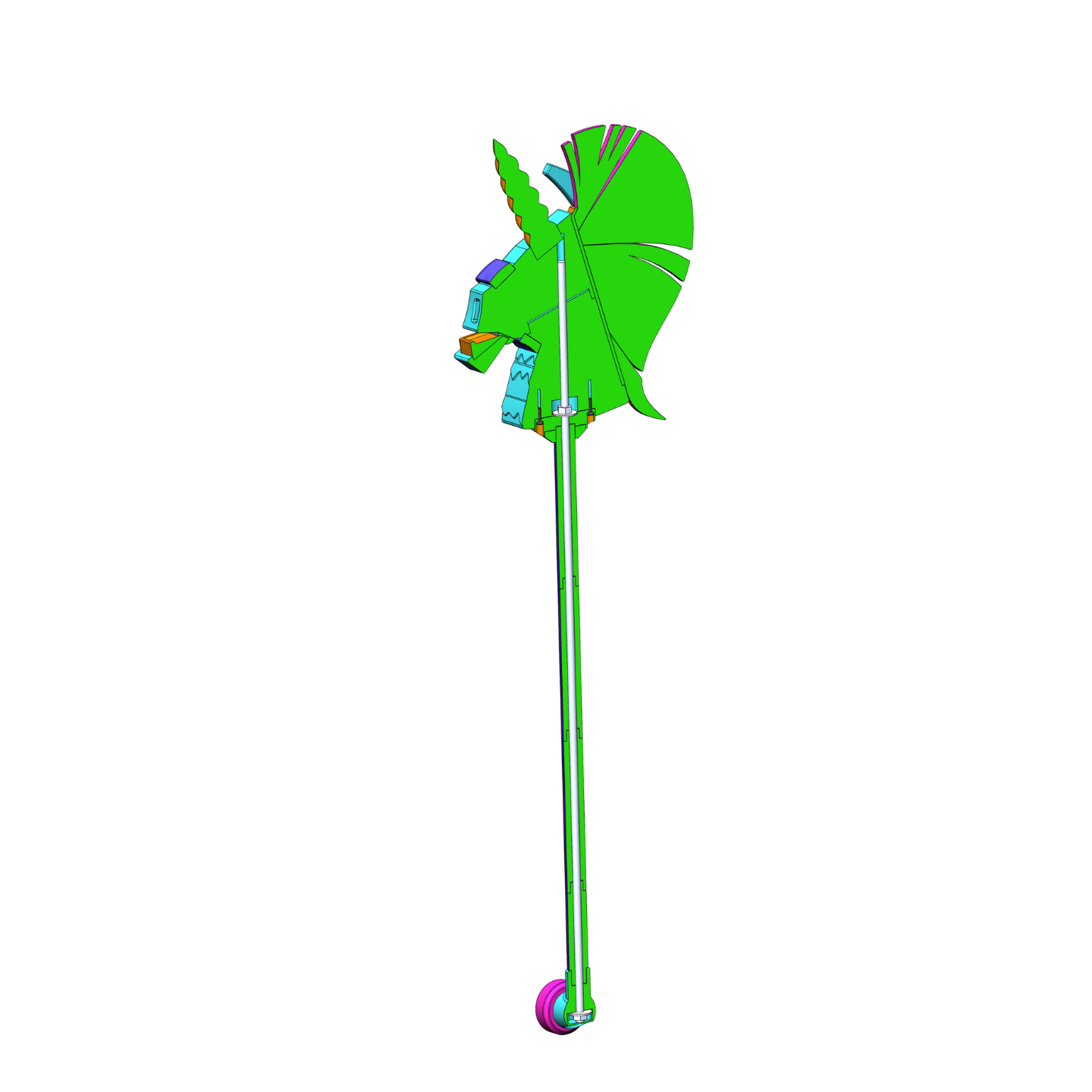 Rainbow Smash Unicorn - Printable 3d model - STL files