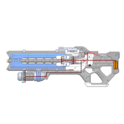 Soldier 76 Pulse Rifle - Printable 3d model - STL files