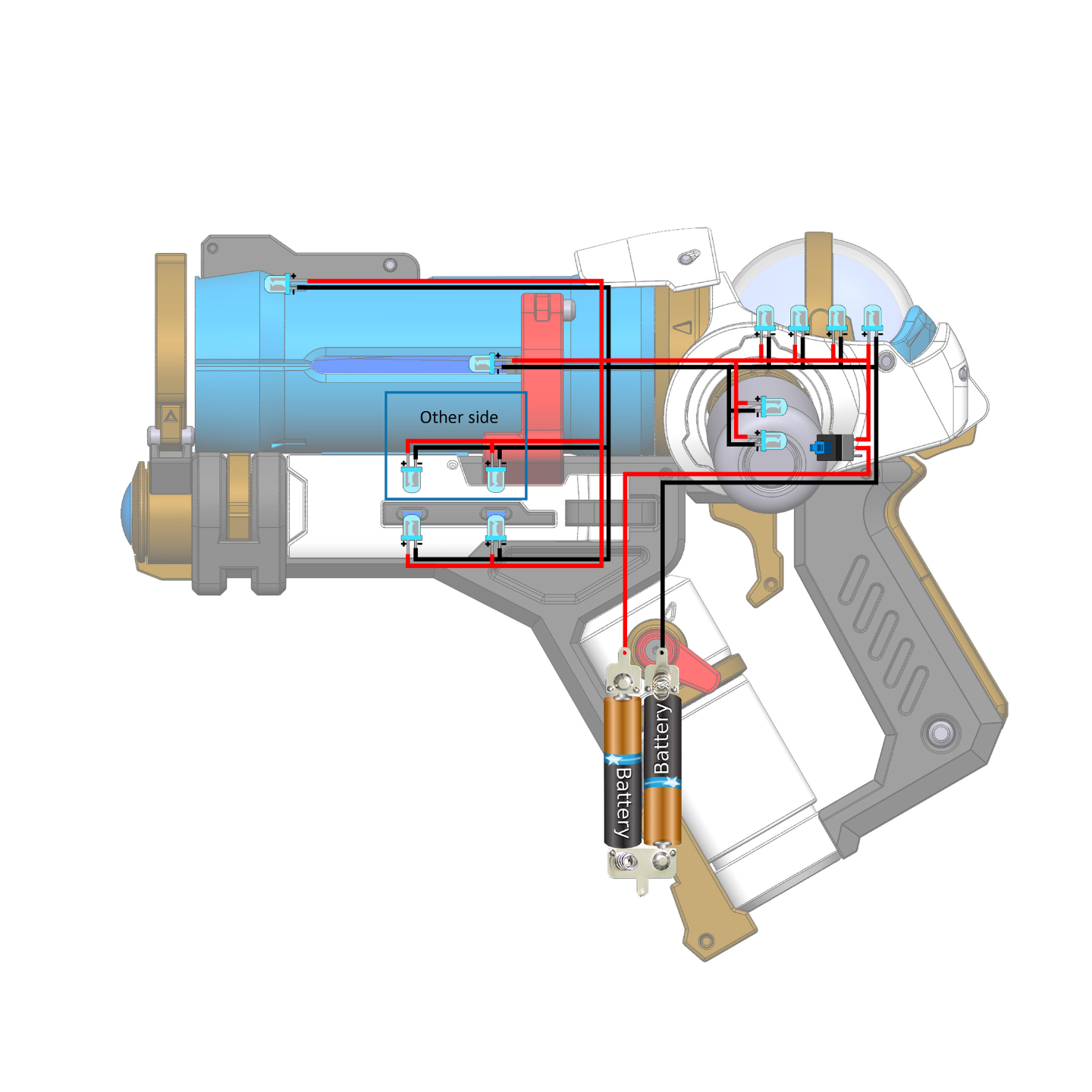 Mei Gun - Printable 3d model - STL files