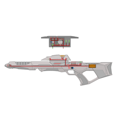 Type 3A First Contact Phaser Rifle - Printable 3d model - STL files