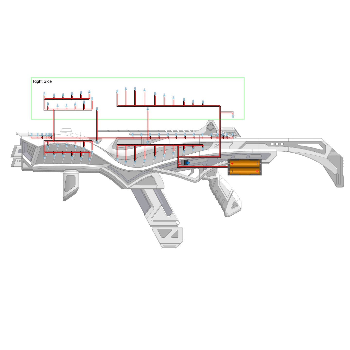 R-99 Cutting Edge - Printable 3d model - STL files