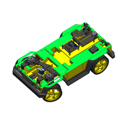 Jeep - Housing for RC Car  - Printable 3d model - STL files