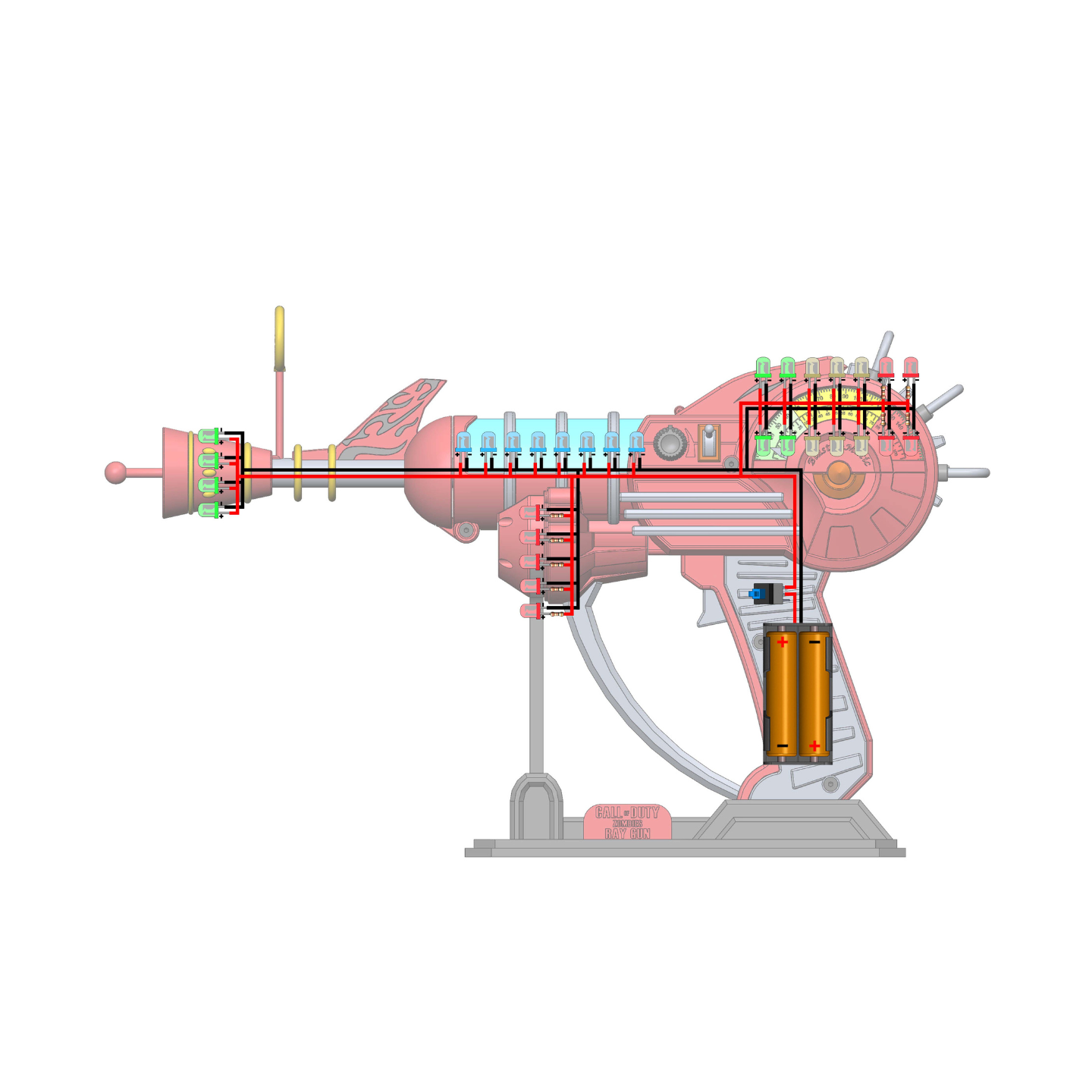 Ray Gun - Printable 3d model - STL files