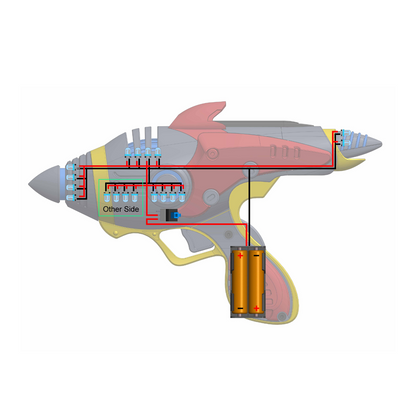 Alien Blaster - Printable 3d model - STL files