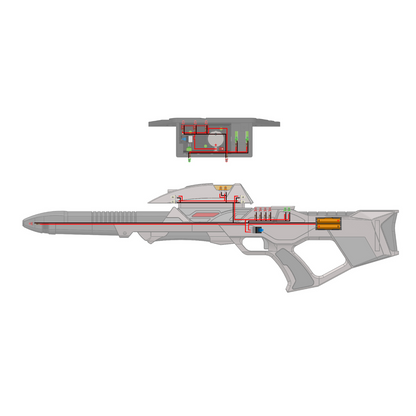 Type 3B First Contact Phaser Rifle - Printable 3d model - STL files