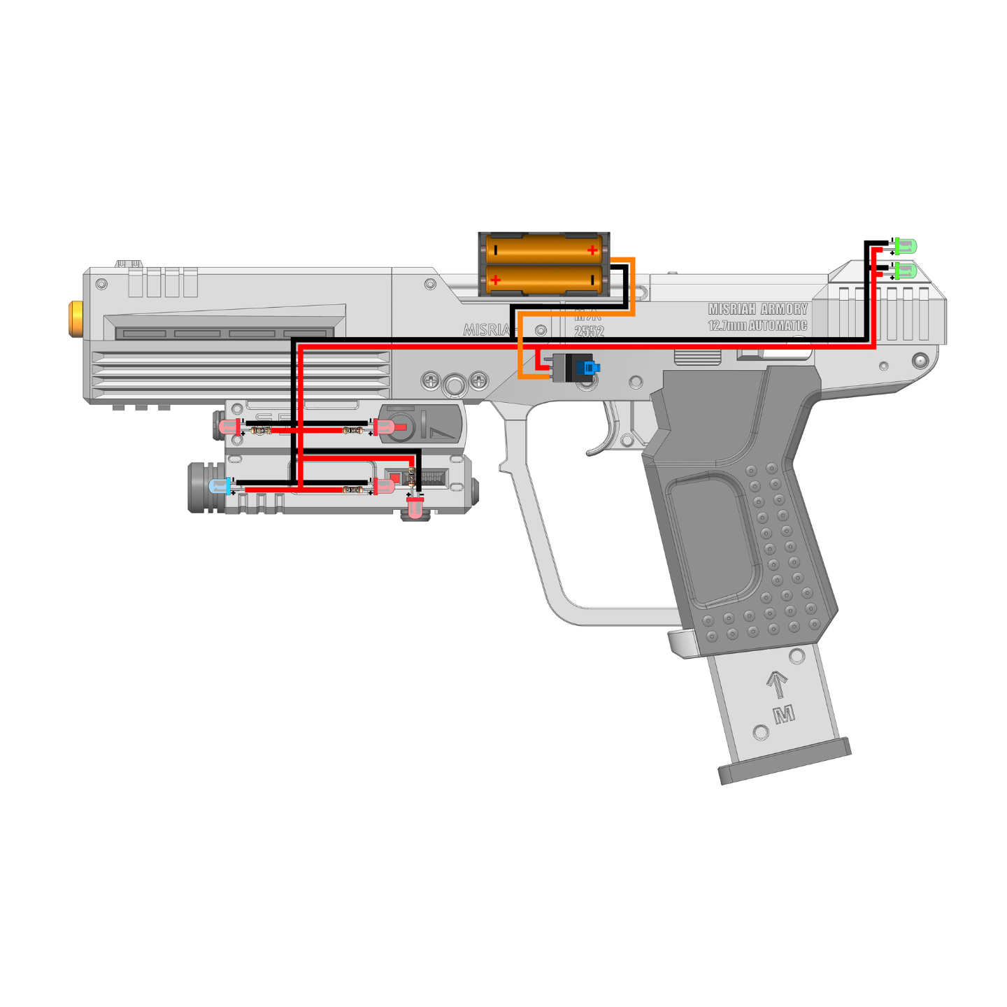 M6C Socom - Printable 3d model - STL files