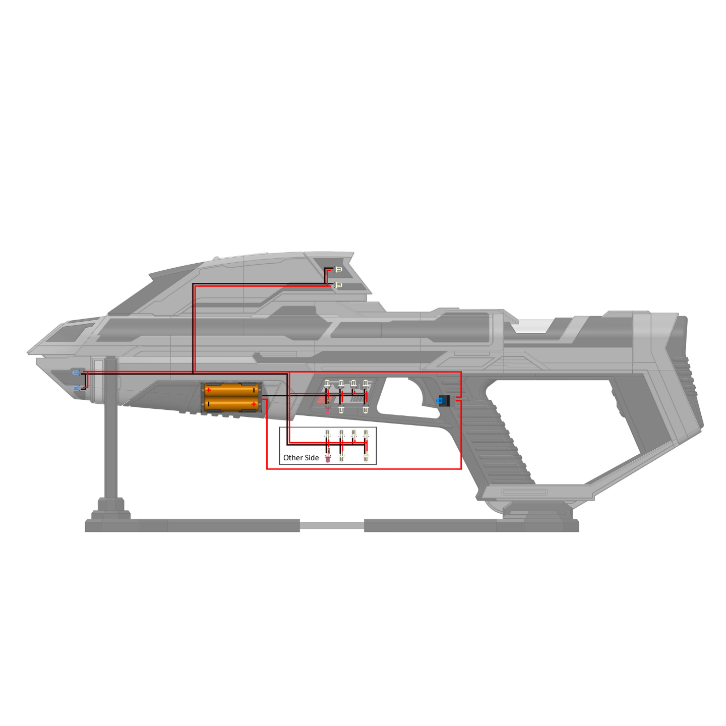 Starfleet Picard Phaser Rifle - Printable 3d model - STL files