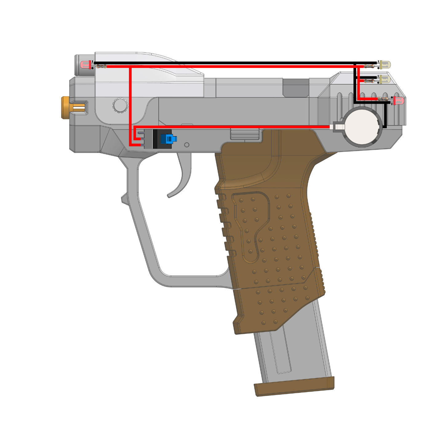 M6D Magnum - Printable 3d model - STL files