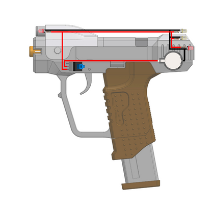 M6D Magnum - Printable 3d model - STL files