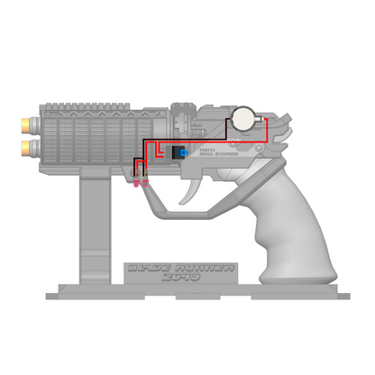 Pistolet de l'agent K - Modèle 3d imprimable - Fichiers STL