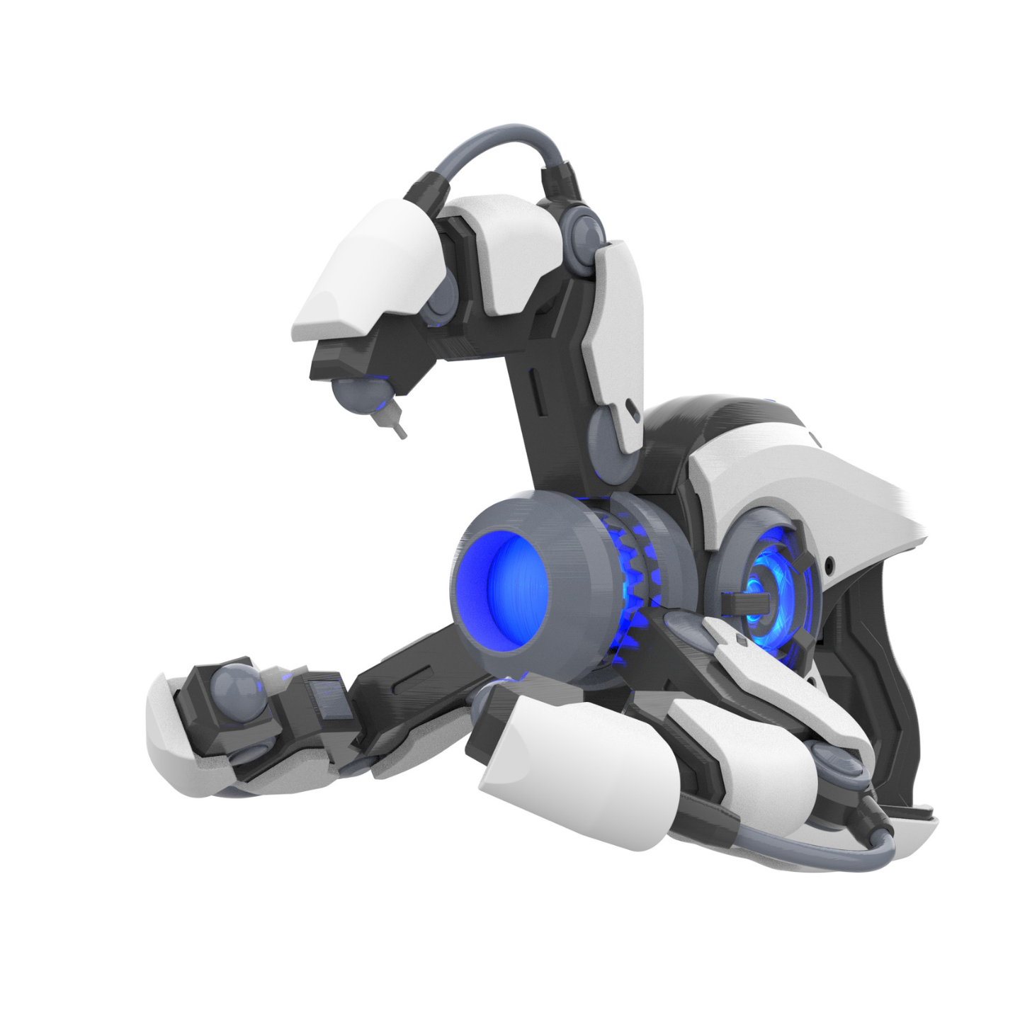 Symmetra Blaster - Overwatch - Printable 3d model - STL files