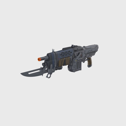 Retro Lancer E-DAY - Gears Of War E-DAY - Printable 3d model - STL files