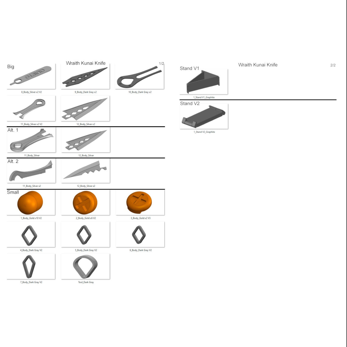 APEX Bundle - 8 Printable models - STL Files